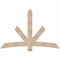 Ekena Millwork Alberta Smooth Timber Gable Bracket, Douglas Fir, 72"W x 48"H x 3 1/2"D x 5 1/2"F, 16/12 Pitch GBW072X48X0406ALB00SDF - alternate 1